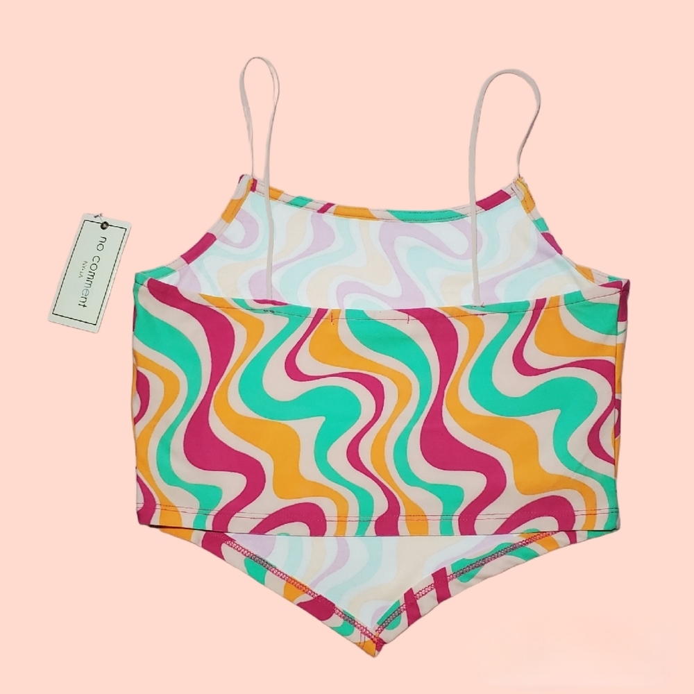 Women Top.Top of colorful woman. Size M